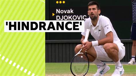 Wimbledon 2023: Novak Djokovic penalised during rally with Jannick ...