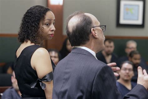 Clark County Public Defender Phil Kohn, right, presents his argument as ...