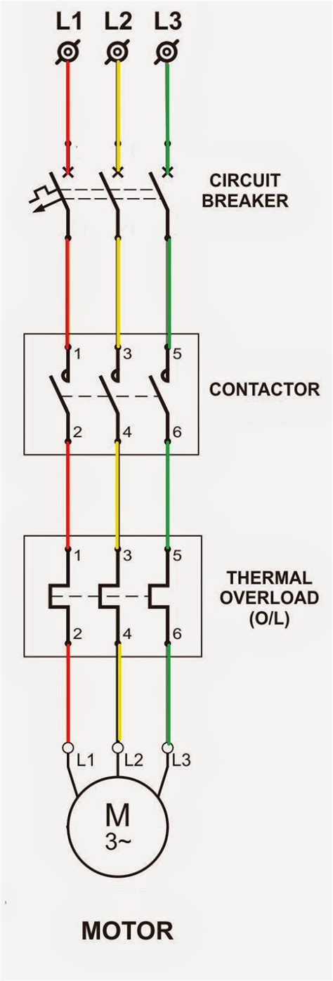 3 Phase Motor Starter Wiring Diagram Pdf