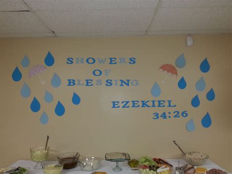 Showers of Blessings | Showers of blessing, Home decor decals, Shower