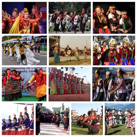 Colorful Festival Dance in Sikkim and Darjeeling