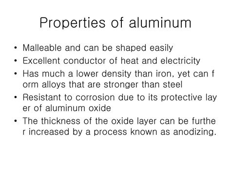 PPT - Aluminum PowerPoint Presentation, free download - ID:1103822