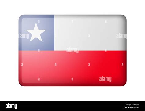 The Chile flag Stock Photo - Alamy