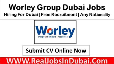 WorleyParsons Company Jobs In Dubai UAE 2024 - RealJobs