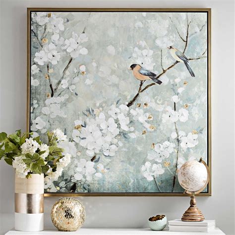 Cherry Blossoms Framed Canvas Art Print | Kirklands | Framed canvas art ...