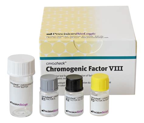 Chromogenic Factor VIII Assay Cleared for Sale in U.S. - Precision BioLogic