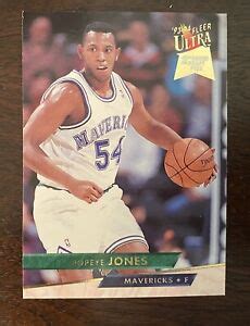 Popeye Jones RC 1993-94 Fleer Ultra #232 Dallas Mavericks Rookie | eBay