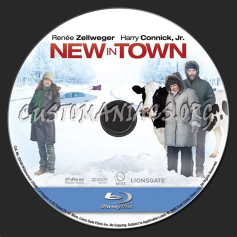 New In Town blu-ray label - DVD Covers & Labels by Customaniacs, id: 182384 free download ...