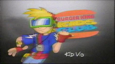 Burger King Kids Club Kid Vid - Burger Poster