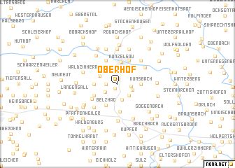 Oberhof (Germany) map - nona.net