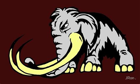 "Mammoth Logo colour" by JRon . | Redbubble