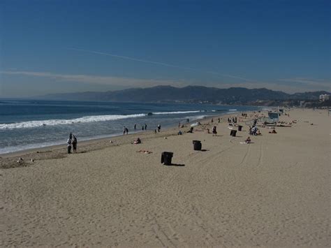 View of Santa Monica Beach from Santa Monica Pier, Santa M… | Flickr