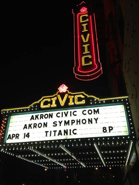 Akron Civic Theatre | Civic theatre, Akron, Ohio