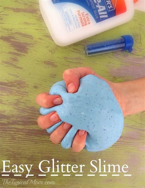 How to Make Slime with Glue - Easy Safe Homemade Recipe