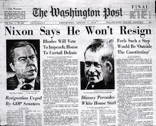 Mr. Brown's History Class: The Watergate Scandal (1972-1974)