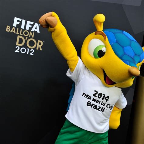 GIF: World Cup Armadillo Mascot Fuleco Has Got Awesome Dance Moves | Bleacher Report | Latest ...