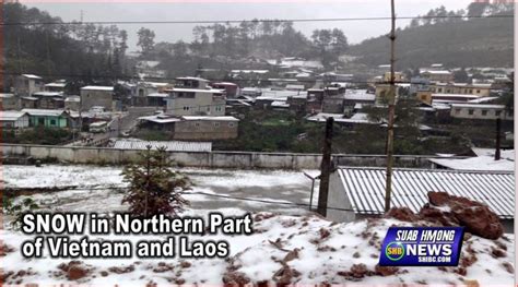 First ever recorded snow south of Hanoi, Vietnam - Strange Sounds