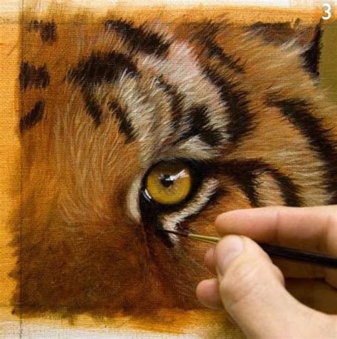 How to Paint Fur – Tiger Tutorial | Painting fur, Art contest, Animal ...