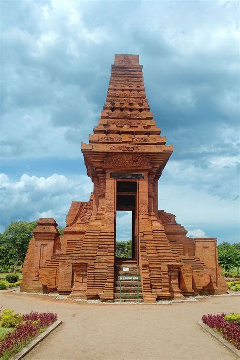 Bajang Ratu Gate Trowulan. Trowulan is an archaeological site in Trowulan Subdistrict, Mojokerto ...