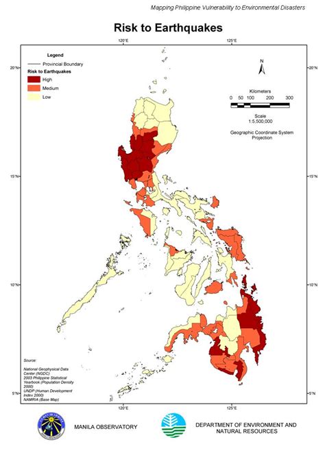 Disaster Readiness: Hazard Map of the Philippines