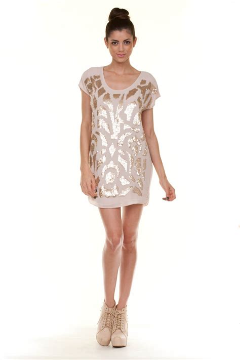 Sequin Shift Dress Picture Collection | DressedUpGirl.com