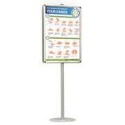 Single Poster Board, A3, A2 or A1 Information Board - Access Displays