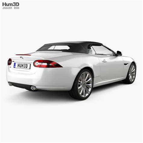 Jaguar XK convertible with HQ interior 2014 3D model - Download Sports ...