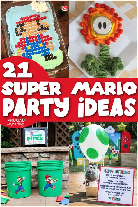 How to Throw an Adorable Super Mario Party on a Budget