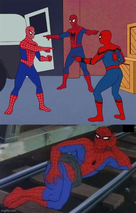 Spiderman, then theres Spiderman. Blank Template - Imgflip