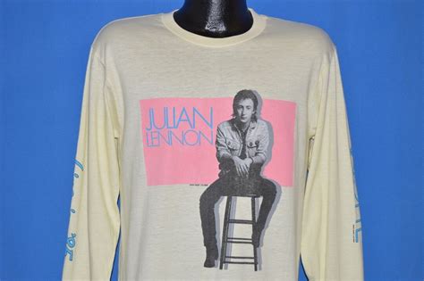 80s Julian Lennon Valotte Live in 85 Tour T-shirt Medium - Etsy