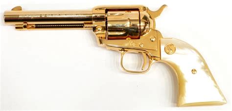 COLT FRONTIER SCOUT SAA GOLD PLATED REVOLVER