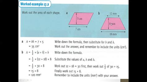 Area Of Parallelogram And Trapezium Worksheet