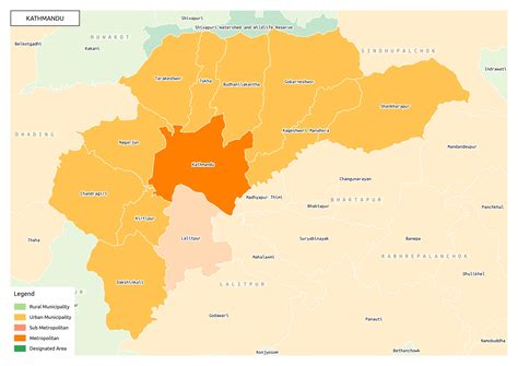 Kathmandu District Map