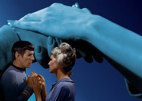 Spock&Christine - Holding Hands - Spock&Christine Chapel fan Art (9075107) - fanpop