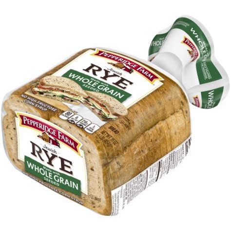 Pepperidge Farm Whole Grain Seeded Rye Bread, 16 oz - Harris Teeter