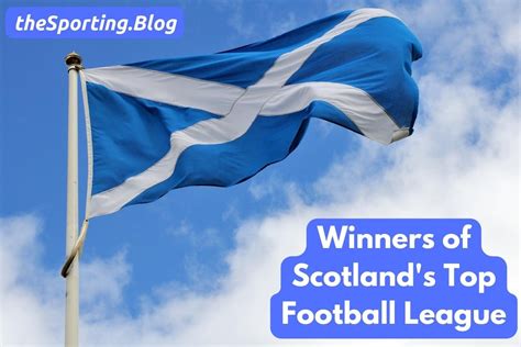 Scottish Football League Winners — The Sporting Blog