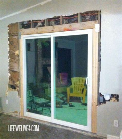 Diy Sliding Glass Door Installation - Glass Designs