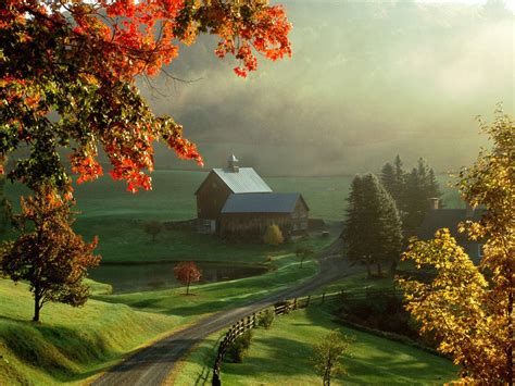 Architecture Wallpapers: Farms Wallpapers | Autumn wallpaper hd, Nature ...