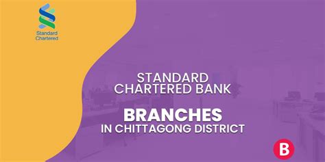 Standard Chartered Bank Branches In Chittagong District ...