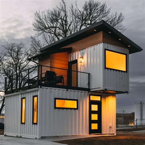 Single Shipping Container Homes