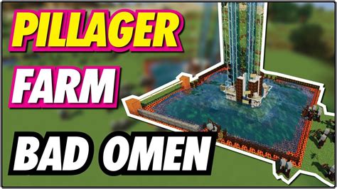 Minecraft Pillager Outpost Farm 1.16 | Bad Omen Super Farm - YouTube