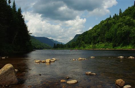 View from Les Cascades trail in Jacques-Cartier National Park | National parks, Natural ...