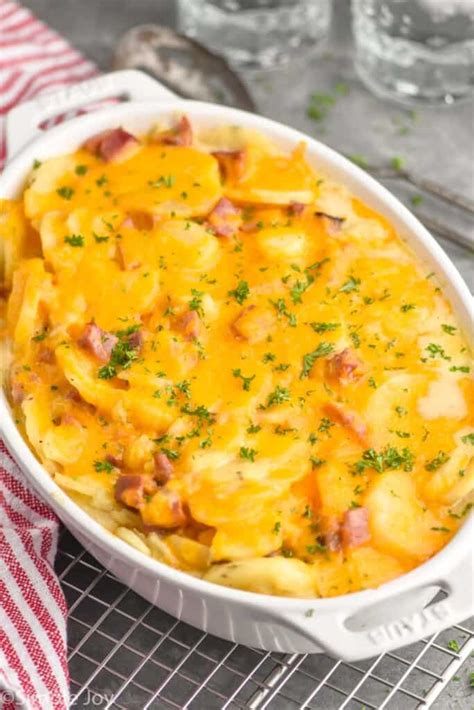 Scalloped Potatoes and Ham - Simple Joy