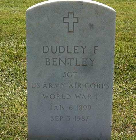 Dudley Francis Bentley (1899-1987) - Find a Grave Memorial