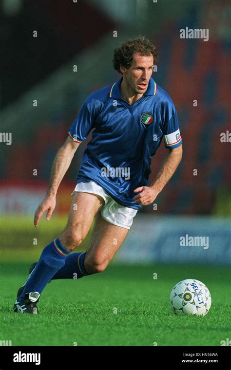 FRANCO BARESI ITALY & AC MILAN 18 June 1991 Stock Photo - Alamy