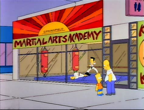 Springfield Martial Arts Academy - Wikisimpsons, the Simpsons Wiki