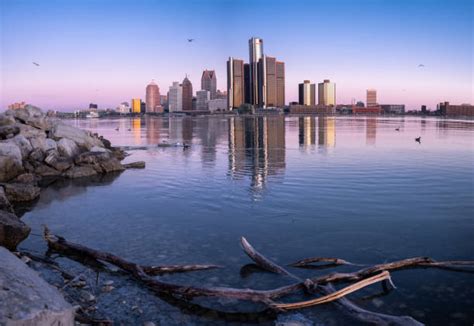 290+ Detroit Skyline Sunrise Stock Photos, Pictures & Royalty-Free Images - iStock