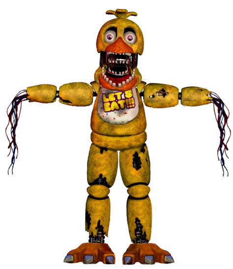 FNAF 2 Withered Chica full body by Enderziom2004 on DeviantArt in 2021 ...