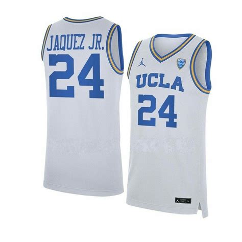 [Available] New Jaime Jaquez Jr Jersey #24 UCLA Bruins White