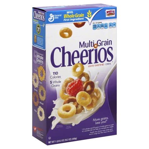 Multigrain Cheerios Cereal, 16.2 oz - Walmart.com - Walmart.com